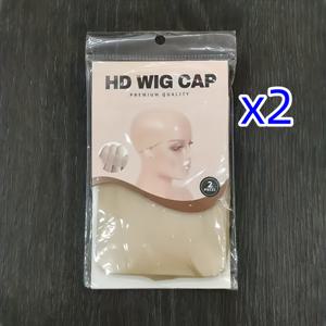 TEMU 4개입 남녀공용 투명 가발 - 초극세사 통기성 신축성 탄성 디자인, 모든 사이즈에 적합한 뉴드 컬러, 여성 및 남성에게 완벽