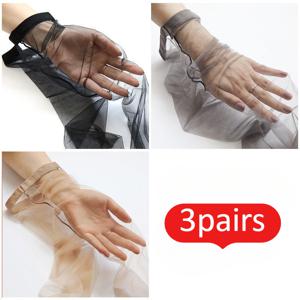 TEMU 여성용 초박형 코어스펀 원사 심리스 팬티스타킹 3켤레 - 0D 블랙, 그레이, 화이트 & 애프리콧 색상 | 부드러운 원라인 디자인, 손세탁 가능 얇은 타이츠, 캐주얼 복장, 댄스, 테마 파티용 | 코어스펀 원사 기술, No