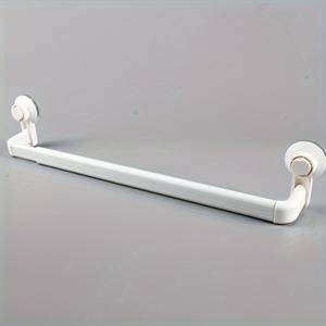 TEMU 쉬운 설치 흡착컵 타월 바 - 드릴 필요 없음, 확장 가능한 욕실 타월 랙, 강력한 접착력 - 크리스마스 & 할로윈 선물에 완벽