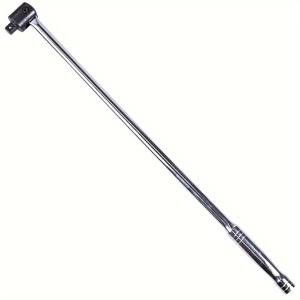 TEMU 자동차 필수품 1/2인치 드라이브 로드, 24인치 연장 바, 유연한 크롬-비철 합금 렌치 헤드, 충격 방지 및 사용자 친화적, 타이어 교체/기계 유지 보수 시간 절약