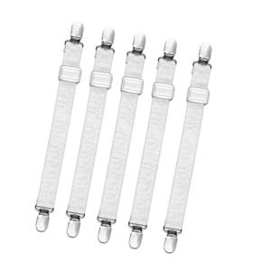 TEMU 미끄럼 방지 조절식 다기능 침대 시트 고정 장치, 조절식 침대 시트 스트랩, 침대 시트 클립, 신축성 있는 매트리스 시트固定기, 매트리스 시트 클립, 침대 시트 고정기, 침대 시트 그리퍼, 매트리스 커버, 소파 쿠션, 식탁보