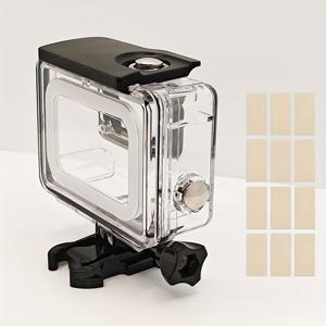 TEMU 히어로 5 6 7 블랙 액션용 다이빙 하우징 케이스 보호 커버 - 방수 방안개 하우징, 스노클링 카약용 액세서리