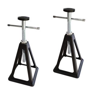 TEMU RV 스태블 잭, 2개 또는 4개 세트로 구매 가능, RV 수평 조절을 위한 검은색 부식 방지 알루미늄 재질, RV 여행용 트레일러/캠핑카에 적합한 쌓을 수 있는 잭, 최대 6000파운드까지 지지할 수 있는 싱글 스크류 잭 캡 포함