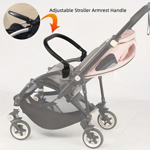 TEMU 1개 유모차 핸들바 액세서리, 연장 가드레일 포함, 분해 없이 확장 가능 - Yoyo/Babysing/Vinng/Hiwid/Kiddopotamus/Spirit Kids 및 기타 브랜드용