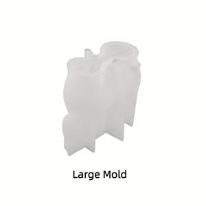 TEMU 미니 말 촛불 실리콘 몰드, 유럽 스타일 귀여운 말 장식 몰드, 수제 전투용 말 조각상 몰드, 동물 홈 데코 몰드