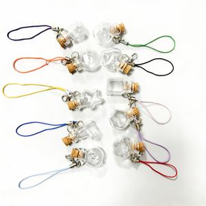 TEMU 10개 세트 유리병 걸이 - 로프 & 랍스터 클립/키링 포함 - PVC 프리 투명 직사각형 장식, 웨딩, 데코레이션용 - 조립식 장식용 병 오너먼트