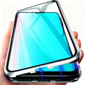 TEMU 휴대폰 케이스: 삼성 갤럭시 S26 울트라, S26 플러스, S26 엣지용 360° 풀커버 흡착 강화유리 휴대폰 케이스, S26 이중 레이어 보호 케이스