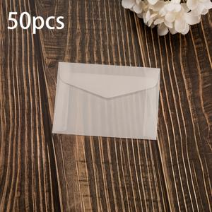 TEMU 우아한 투명 접착 봉투 - 결혼식, 생일, 비즈니스 이벤트 및 일상 사용을 위한 로맨틱하고 전통적인 디자인, 초대장과 서신에 완벽함, 매일의 서신 | 로맨틱한 디자인 | 세련된 외관, 웨딩 선물