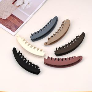 TEMU 여성용 데일리 13cm 바나나 머리핀 6개 세트