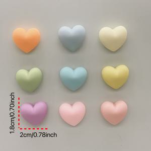 TEMU 하트 모양 냉장고 자석 9개 세트, 기하학적 사랑 자석, 홈 키친 오피스 화이트보드 장식용 귀여운 , 발렌타인데이 선물, 친구와 가족을 위한 완벽한 선물