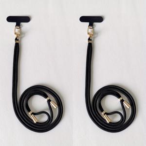 TEMU 골든톤 버클이 달린 조절 가능한 폰 스트랩 - 남녀공용 내구성 폴리에스터 목걸이 & 어깨끈, 핸즈프리 크로스바디 폰 홀더, 다양한 색상 옵션, 안전한 폰 부착