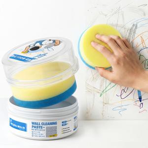 TEMU 벽면 클리너 페이스트 에이치엠(HM)-1 벽면 벽지 얼룩제거제 낙서 오염 찌든때제거 지우개 곰팡이제거제 벽면청소세정제 도배 보수제 330g 발포 벽지 크리너 곰팡이스프레이 벽면 전용 크리너
