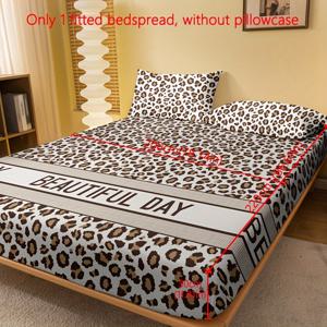 TEMU 1개 고급 패턴 매트리스 커버, 부드러운 브러시 처리된 원단, 침실 및 게스트룸에 적합, 깊은 포켓 디자인, 매트리스 커버 전용