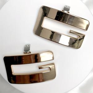 TEMU 여성용 다용도 신발 액세서리 2개 세트 - 금속 버클 탈부착 가능, 여름 꽃 장식 신발 클립, 신발 장식품