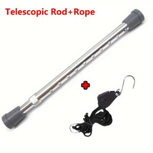 TEMU 프로프 엔진 커버 스탠드 키트 자동차 도어 홀더 제품 기둥 텔레스코픽 로프 도구 액세서리 후드 수리 공구