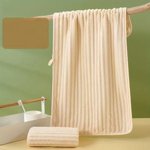 TEMU 초고소프트, 초흡수 13.7x29.5인치 타월 - 여행, 수영, 체육관, 캠핑 및 야외 모험에 완벽함