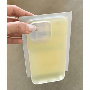 TEMU 아이폰 17Air 16 15 14 Pro Max Plus 12 13 11용 다섯 가지 컬러 초슬림 매트 투명 폰 케이스, 소프트 반투명 충격방지 슬림 스킨 백커버