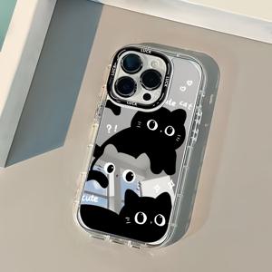 TEMU 아이폰 7 8 11 12 13 14 15 X XR Xs 8Plus 15Pro Max SE2 16 Pro Max 호환 거울 폰 케이스