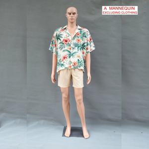 TEMU 화이트웨어 신상 남성 마네킹 전신 플라스틱 모델 재봉 모델 브래킷 리얼한 분리형 인체 디스플레이 소품 머리 팔 회전 가능 메탈 베이스 포함 (영문 번역)