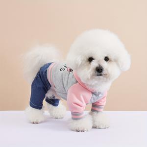 TEMU 소형견 컬러 블록 후드티 강아지 옷 강아지 후드티 강아지 의류 4다리 강아지 원피스 스웨트셔츠 소형견 애완동물 의류 정확한 사이즈 구매를 위해 사이즈 차트를 참고하세요