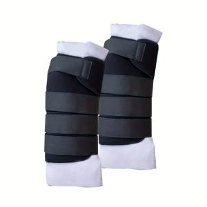 TEMU 1쌍 겨울용 익스트림 벤트드 스포츠 부츠 앞다리 보호대 말 앞다리 가드 승마 액세서리 앞다리 지지대