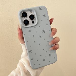 TEMU 휴대폰 케이스 - 1 뉴 스타 패턴 핑크 액체 실리콘 폰 케이스, 풀 커버리지 모찌 쉘 소프트 미끄럼 방지 보호 케이스, 아이폰 17/11/13/15/16 플러스/17 프로/15 프로 맥스/12/14 프로 맥스/11 프로 맥스/12 프로/12 프로 맥스/13 프로/13 프로 맥스/14 프로/에 적합