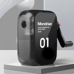 TEMU 고품질 수동 연필깎이 (내장형 연필심깎이판 포함), 지우개 포함, 스케치 연필, 숯 연필 및 일반 연필에 적합, 미술 학생에게 적합