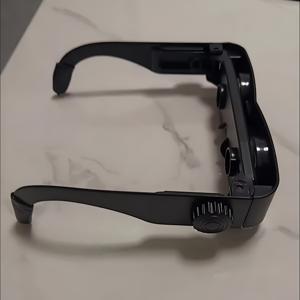 TEMU 낚시 휴대용 플로트 관찰 망원경, 안경 스타일 망원경, 손이 자유롭게, 휴대용 6배 확대, 낚시 플로트 관찰 망원경