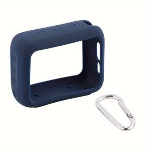 TEMU JBL GO4 호환 보호 케이스 아웃도어 휴대용 스포츠 골든 브릭 GO4 블루투스 스피커 충격 흡수 낙하 방지 소프트 쉘