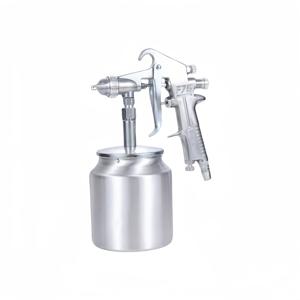 TEMU 1개 전문가용 페인트 스프레이 건 - 헤비듀티 압력 조절 가능, 인체공학적 그립 디자인, 경량 바디 (자동차, 가구, 산업용) - 페인트, 바니시, 프라이머 호환 가능, 전기 불필요, 슬림 알루미늄 소재, 컴팩트 스프레이어, 고품질 도장 공구, 자동차 페인터용