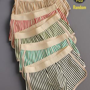 TEMU 랜덤 3피스 여름용 경량 남성 속옷 드로즈 쿨하고 편안하며 통기성이 좋은 남성 드로즈 팬티, 레저 스포츠에 적합