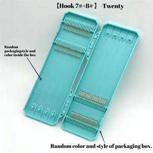 TEMU 바브가 있는 40개 퀵 체인지 더블 후크 라인 세트, 선물 상자에 포장. 엉킴 방지 디자인으로 수제로 묶여 있으며, 사계절 사용에 적합한 잉어 낚시 키트입니다. 휴대성이 좋고 간편하게 휴대할 수 있어 낚시 효과를 크게 향상시킵니다.