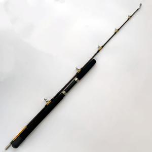 TEMU 2단 슬로우 지깅 낚싯대 헤비듀티 소금물 보트용 30-60LBS 유리 스피닝 로드, 슬로우 지깅 & 트롤링용 - 오프쇼어, 니어쇼어, 서프 캐스팅에 적합, 대형 루어 캐스팅, 트롤링, 지깅에 적합