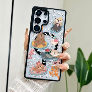 TEMU 휴대폰 케이스 - 귀여운 작은 동물 패턴 마그네틱 폰 케이스 (삼성 S22 S22Ultra S23+ S23 S23FE S24 S24Pius S24FE S24Ultra S25Pius S25 S25EDGE S26 S26Ultra S26EDGE/A06 A16 A26 A36 A56 A15 A25 A35 A55 A54 A07 A17 풀커버)