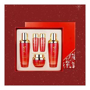 TEMU [선물추천] 설수련 진 한방 기초 3종세트(토너+에멀젼+영양크림+휴대용2종)