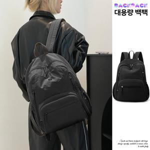 TEMU 여성 백팩 나일론 방수 초경량 0.29kg 캠퍼스 학생용 책가방 데일리 캐주얼 배낭