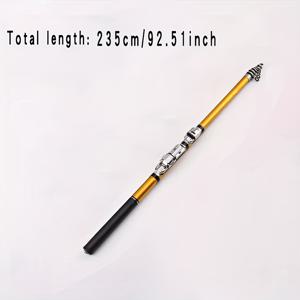 TEMU 1개 휴대용 접이식 소프트 테일 소형 바위낚시대 - 접이식 파이버글라스 송어낚시대, 호수, 강, 해변 및 개울에 적합 - 초경량, 모든 기술 수준에 적합, 송어 및 소형 개울 낚시에 이상적