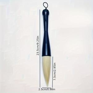 TEMU 1개 대형 중국 서예 붓 - 봄 축제의 시, 푹자 & 큰 글자 쓰기에 적합한 초대형 늑대 털 팁 서예 펜 (염소 & 털 조합) - 잉크 아트를 위한 전문가 선물 세트