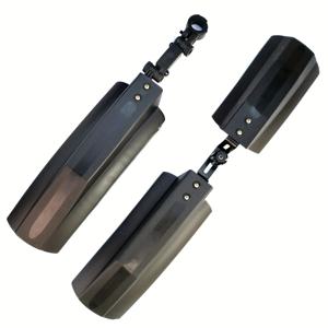 TEMU 2개 세트 스노우 자전거 산악 자전거 앞뒤 머드 가드 펜더, 팻 타이어 자전거용