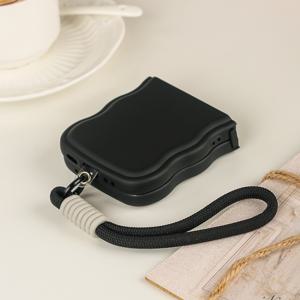 TEMU 웨이브형 에어백 낙하 방지 실리콘 오일 스프레이 마카롱 컬러 시리즈 랜야드 접이식 휴대폰 케이스, 갤럭시 Z 플립3 5G, 갤럭시 Z 플립4 5G, 갤럭시 Z 플립5 5G, 갤럭시 Z 플립6 5G 호환