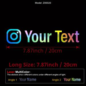 TEMU 1개 맞춤형 텍스트 이름 스티커 - , 소셜 소프트웨어용 비닐 데칼, 창문, 문, , 자전거 스티커, 매트 마감, 유리 표면 호환, 자가 접착식, 일회용