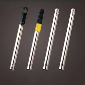 TEMU 4단계 접이식 페인트 롤러 연장대 (분리형 브러시 포함) - 내구성 플라스틱/메탈 구조, 조절 가능한 길이로 쉬운 도색 및 청소 작업용, 고품질 디자인의 미니멀 메탈릭 스타일