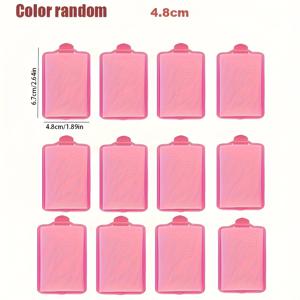 TEMU Lazy 노히트 수동 헤어 컬러 슬리핑 폼 스펀지 빅 웨이브 헤어 컬러 헤어 롤러 스펀지 로드 홈 헤어드레싱 도구 (색상 랜덤)