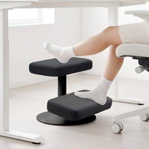 TEMU 올인홈 책상 발받침대 발판 사무실 컴퓨터 2단 쿠션 발받침 다리받침대 풋레스트 타워형