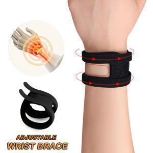 TEMU 안정 장치가 있는 조절식 손목 보호대, 편안함과 무게 지지 활동을 위해 설계됨, 반복적인 손목 사용에 이상적