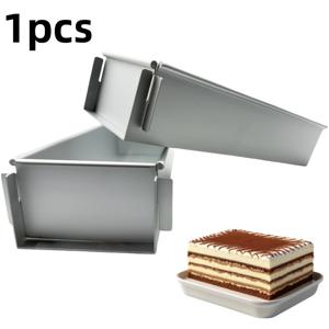 TEMU 몰드, 케이크 박스 치즈, , 무스 베이킹 트레이. 고정 베이스, 이동식 버클 및 탈착식 배플이 있는 베이킹 몰드