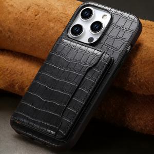 TEMU 휴대폰 케이스 - Denior 악어 디자인 인조 가죽 휴대폰 케이스 (카드 슬롯 & 스탠드 플립 지갑 커버 포함), 아이폰 16/15/14/13/12 Pro Max 시리즈 호환