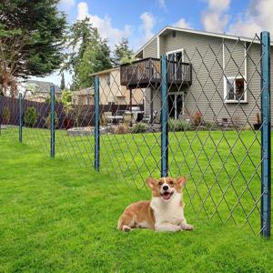 TEMU 10pcs 강력한 스틸 U-포스트 앵커, 쉬운 마운트 U-형 슬롯이 있는 - 강력한, 날씨에 내성을 가진 정원 울타리 포스트, 금속 메쉬 및 와이어를 고정하기 위한 - 야외 조경 및 애완 동물 안전을 위한 완벽한 선택, 울타리 포스트 교체 베이스 | 낙관적인 야외 장식 | 내구성 있는 스틸 앵커, 정원 울타리 하드웨어