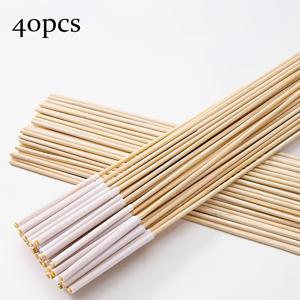 TEMU 40개 부케 포장 재료 세트 - DIY 간식 부케 도구 | 꽃 감싸기 리본 테이프 대나무 스틱 장식 재료 | 수제 부케 선물 포장 창의적인 부케 | 생일 발렌타인데이 졸업 시즌 휴가 장식