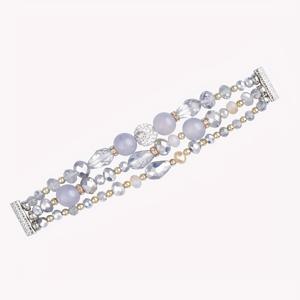 TEMU 1개 탄성 모조 유리 비즈 스마트 워치 스트랩 교체 밴드, 모든 20mm 폭 시계 스마트워치와 호환 가능 (SAMSUNG, Garmin, HUAWEI 스마트워치용), 장식 스트랩 추가 스트랩 (스트랩만 해당)